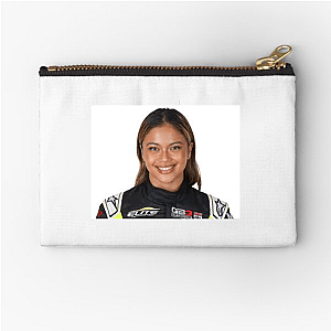 Rising Open Wheel Star Bianca Bustamante Zipper Pouches
