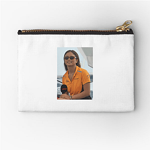 Filipina Racing Pioneer Bianca Bustamante Zipper Pouches