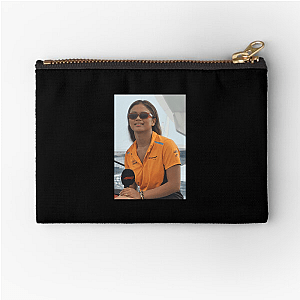 Filipina Racing Pioneer Bianca Bustamante Zipper Pouches