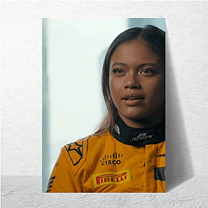 Trailblazer In F1 Academy Bianca Bustamante Posters