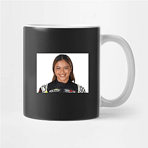 Rising Open Wheel Star Bianca Bustamante Mugs