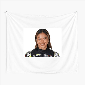 Rising Open Wheel Star Bianca Bustamante Tapestries