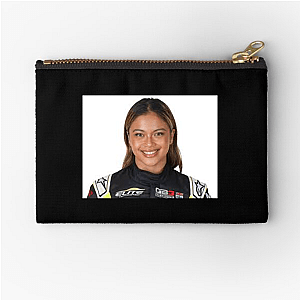 Rising Open Wheel Star Bianca Bustamante Zipper Pouches