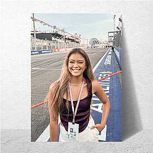 Global Motorsport Hopeful Bianca Bustamante Posters