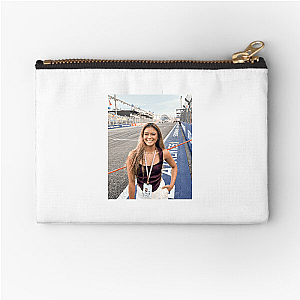 Global Motorsport Hopeful Bianca Bustamante Zipper Pouches