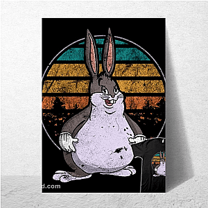 Big Chungus From Looney Tunes To Living Legend Big Chungus Posters