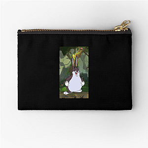 Big Chungus The Original Round Boi Big Chungus Zipper Pouches