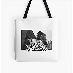 Big Daddy Kane Hip-Hop Graffiti Tagging All Over Print Tote Bag