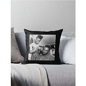 big daddy kane - haircut Throw Pillow