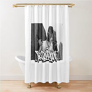 Big Daddy Kane Hip-Hop Graffiti Tagging Shower Curtain