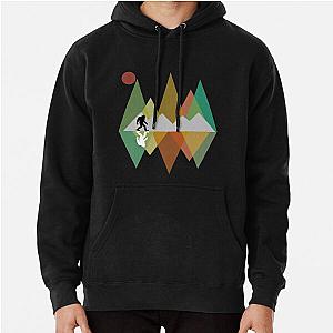 Bigfoot in the mountains hoodie