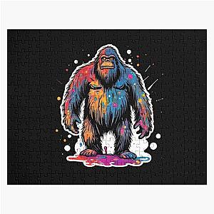 Colorful Bigfoot Puzzle