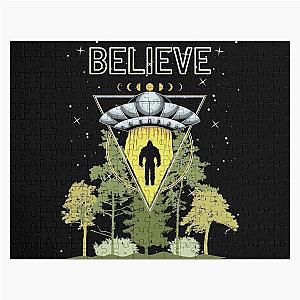 Believe Alien Abduction Jigsaw Puzzle