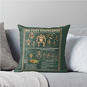 Bigfoot Knowledge Pillow