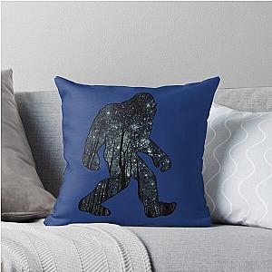 Bigfoot Stars Throw Pillow