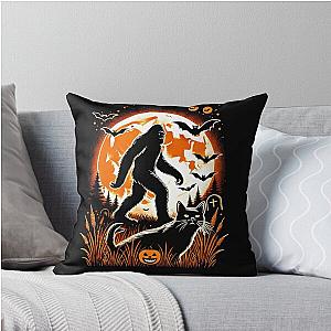 Funny Halloween Throw Pillow