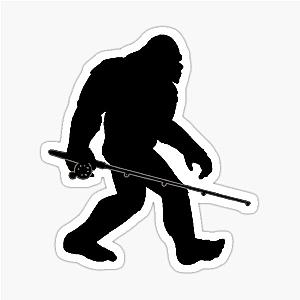Bigfoot Fly Fishing Sticker