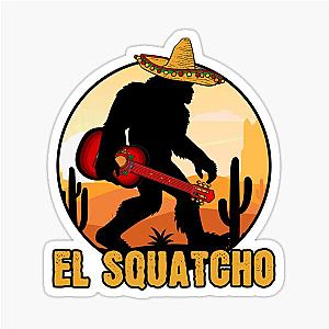 Bigfoot Mexican Sasquatch Sticker