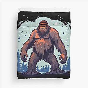 Cool Bigfoot Duvet Cover