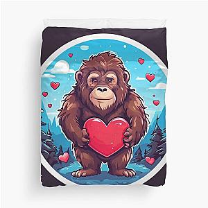Beautiful Bigfoot Duvet Cover