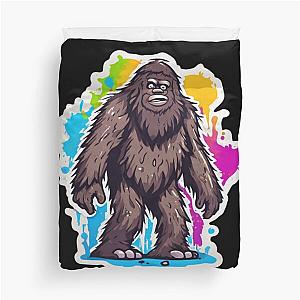 Cool Bigfoot Duvet Cover