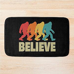 Believe Bigfoot Retro Bath Mat