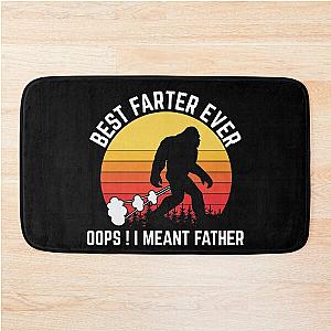 Funny Fathers Day Best Ever Father Bath Mat