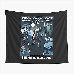 Cryptozoology Society Bigfoot Tapestry