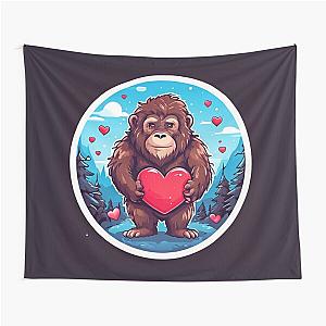 Beautiful Bigfoot Tapestry