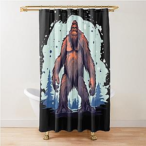 Bigfoot Shower Curtain