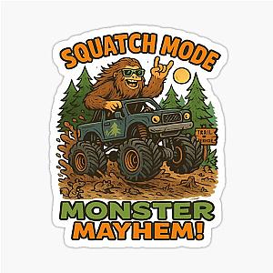 Bigfoot Monster Off-Road Sasquatch Power Graphic Tee