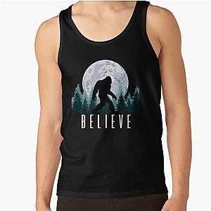 Bigfoot Believe Sasquatch Tank Top