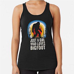 Just a Girl who Loves Bigfoot Tank Top