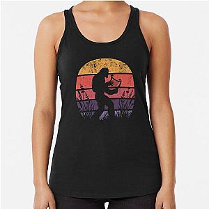 Bigfoot Vintage Music Lover Tank Top