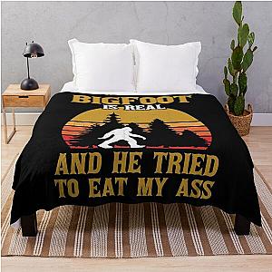 Bigfoot Sasquatch Gift Blanket