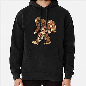 Bigfoot Pizza T-shirt Kids Boys Sasquatch Food Lovers Gift Hoodie