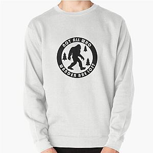 Bigfoot Not Lost Pullover Sweatshirt