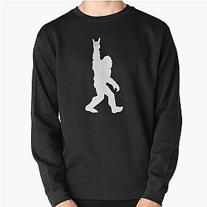 Funny Bigfoot Pullover Sweatshirt for Sasquatch Believers Rock and Roll