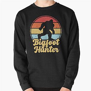 Bigfoot Hunter Funny Believer Gift Cryptozoology Pullover Sweatshirt