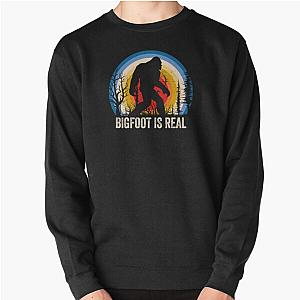 Bigfoot is Real Believer Pullover Sweatshirt