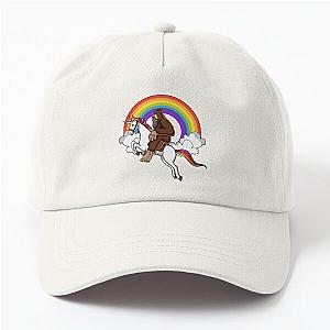 Bigfoot Riding Unicorns Dad Hat