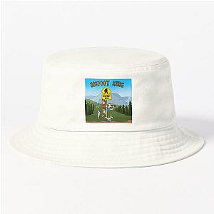 Bigfoot Cartoon searching for Bigfoot Hat