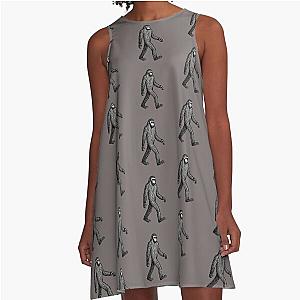 Basic A-Line Bigfoot Dress