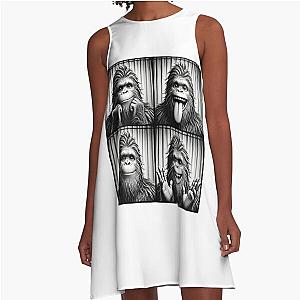 Cute Bigfoot Selfie Photo Funny Photobooth Sasquatch Dress