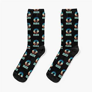 Bigfoot Believe Socks