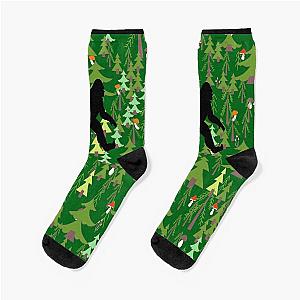 Bigfoot Yeti Sasquatch Funny Socks