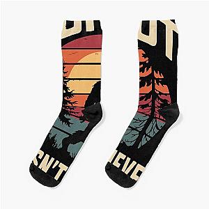 Bigfoot Doesn't Believe in You V4 Socks