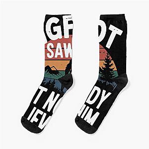 Bigfoot Doesn't Believe in You V7 Socks