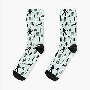 Bigfoot Pattern Socks