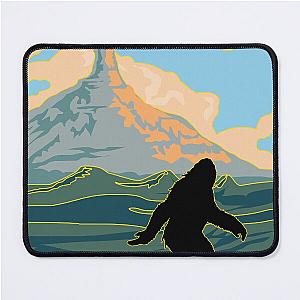 Bigfoot at Chimney Rock Nebraska Mouse Pad